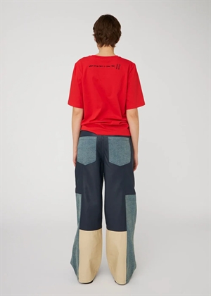 Printed tee Flame Red Stella Nova 
